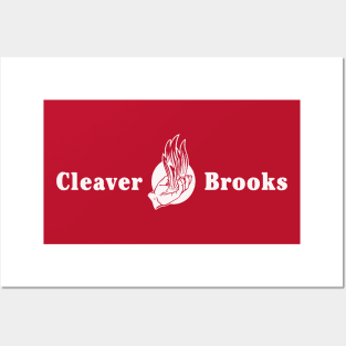 Retro Cleaver Brooks Boiler Logo Posters and Art